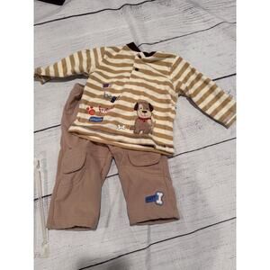 Carters 2 Piece set "Dog Themed"  Fleece